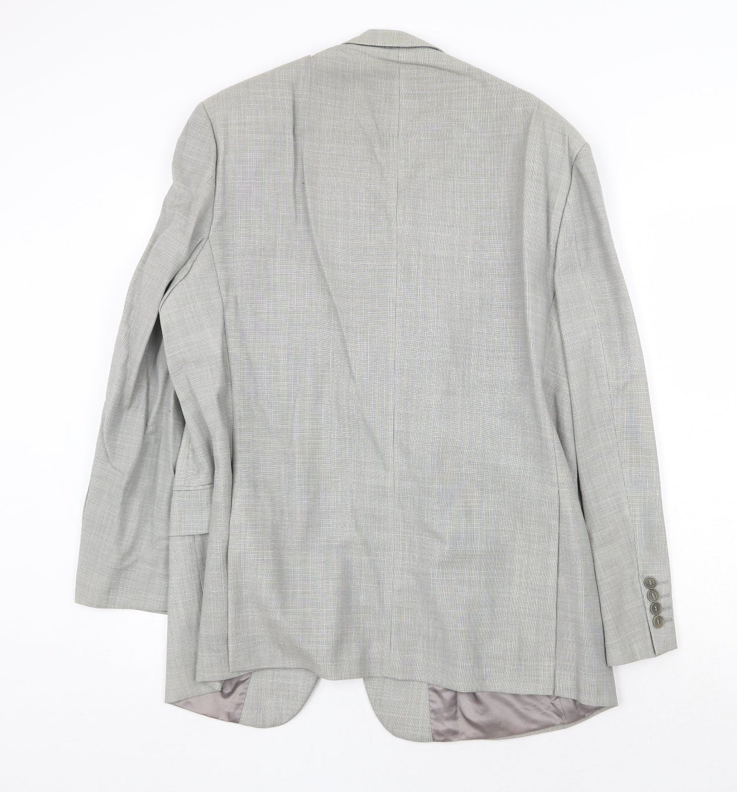 Marks and Spencer Mens Grey Wool Jacket Suit Jacket Size 42 Regular