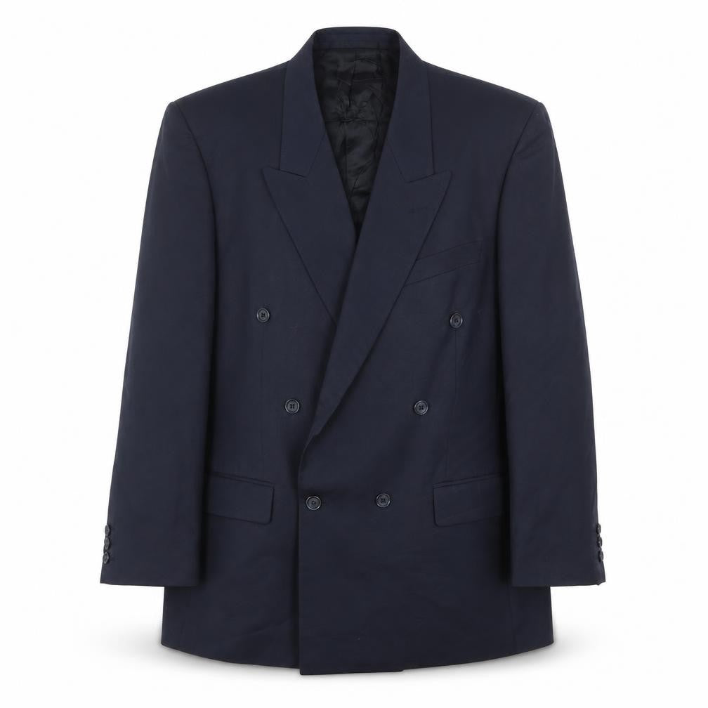 Ciesse Mens Blue Polyester Jacket Blazer Size 40 Regular