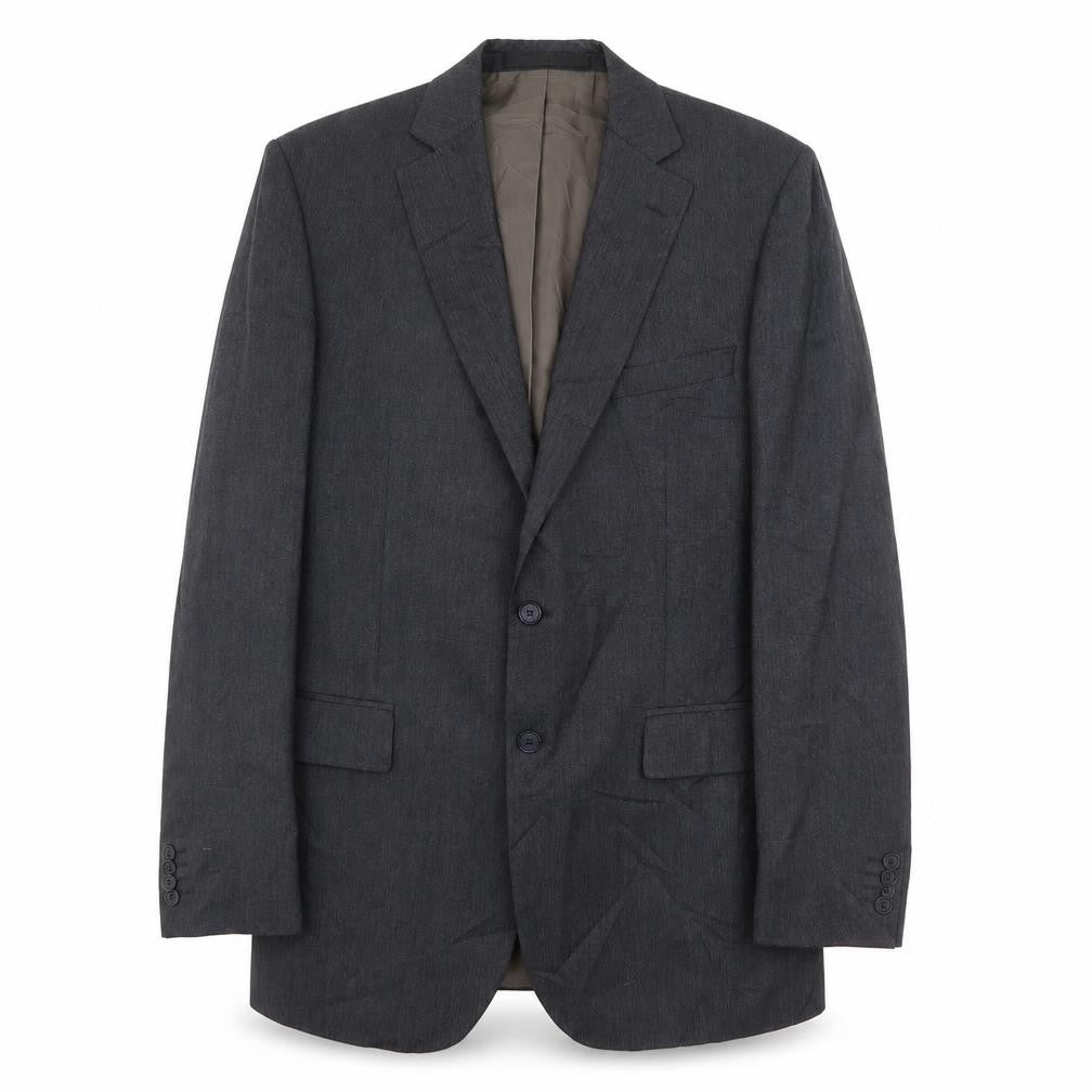 Marks & Spencer Mens Grey Polyester Jacket Suit Jacket Size 40 Regular