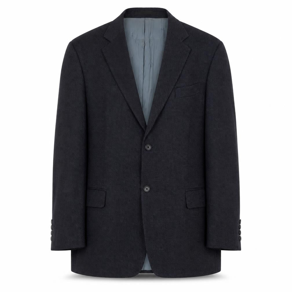 Marks & Spencer Mens Blue Wool Jacket Suit Jacket Size 44 Regular