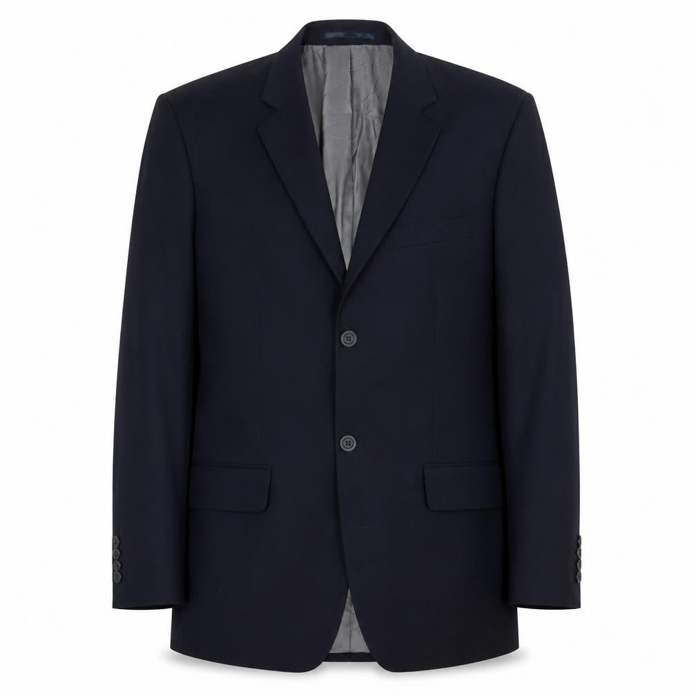 Tom English Mens Blue Wool Jacket Suit Jacket Size 38 Regular