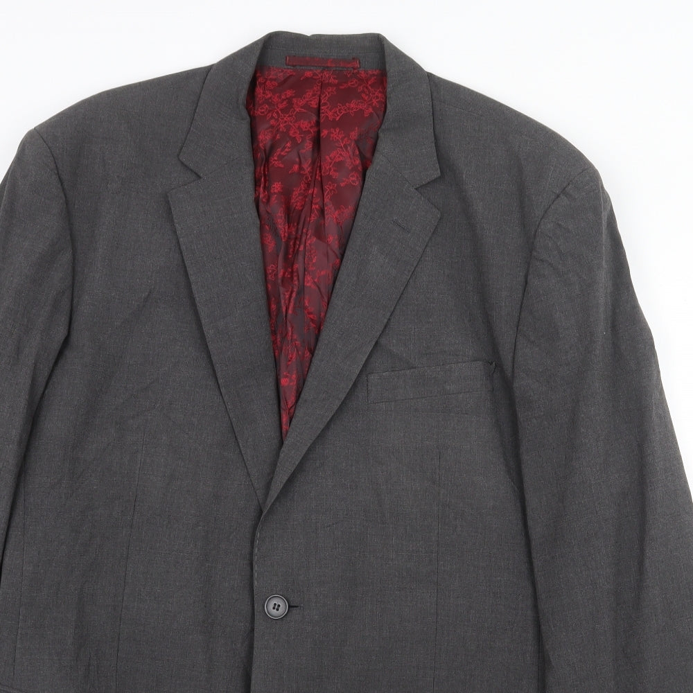 Skopes Mens Grey Wool Jacket Suit Jacket Size 44 Regular