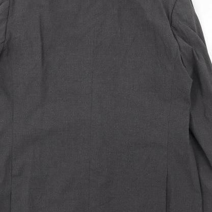 Skopes Mens Grey Wool Jacket Suit Jacket Size 44 Regular