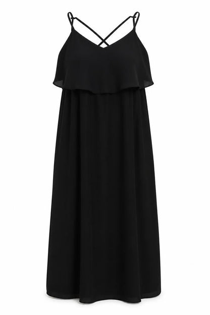 Carmel Clothing Womens Black Polyester Trapeze & Swing Size 10 V-Neck Pullover