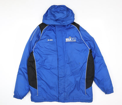 JAKO Mens Blue Windbreaker Jacket Size XS Zip