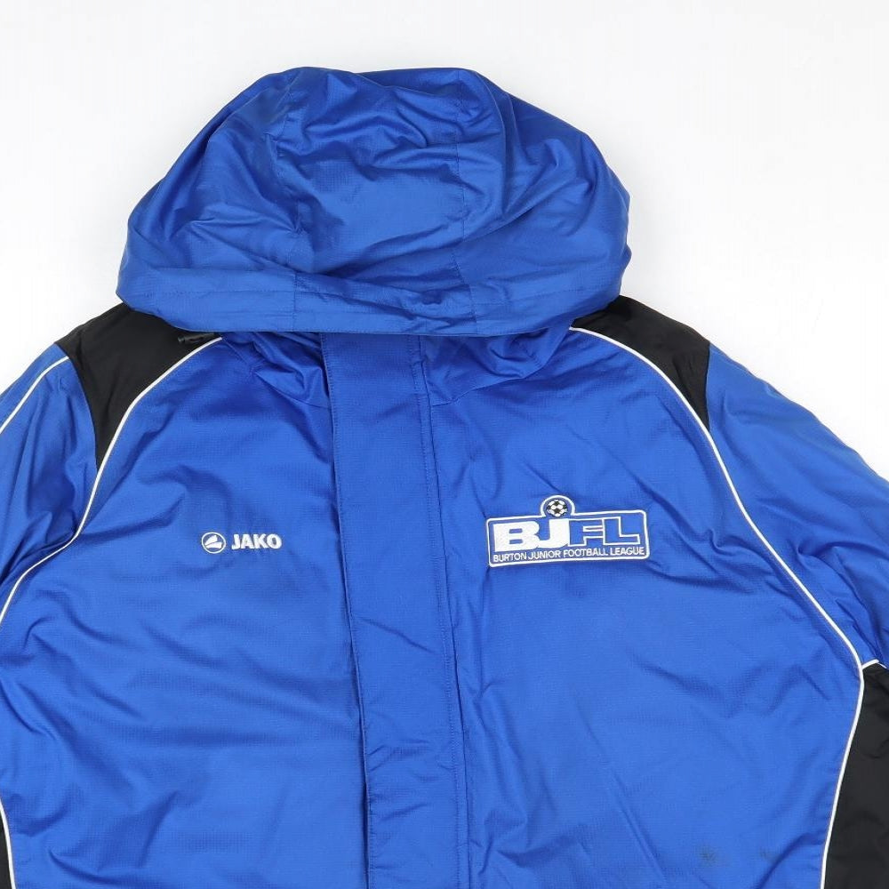 JAKO Mens Blue Windbreaker Jacket Size XS Zip