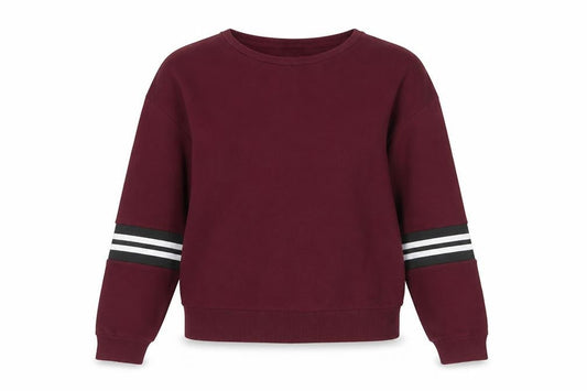 New Look Womens Purple Polyester Pullover Sweatshirt Size 6 Pullover