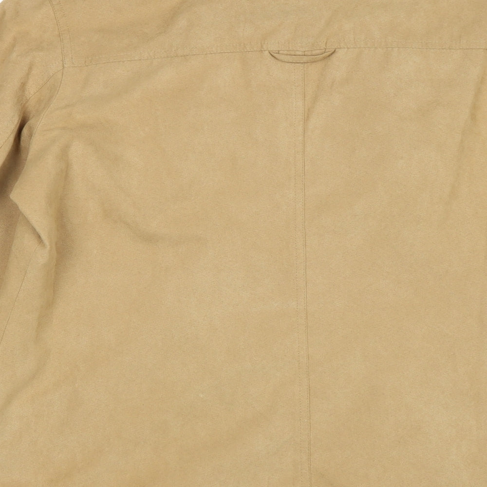 Roman Womens Brown Jacket Size M Snap