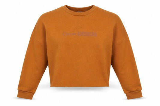 Primark Womens Brown Polyester Pullover Sweatshirt Size 2XS Pullover - Choose Kindness