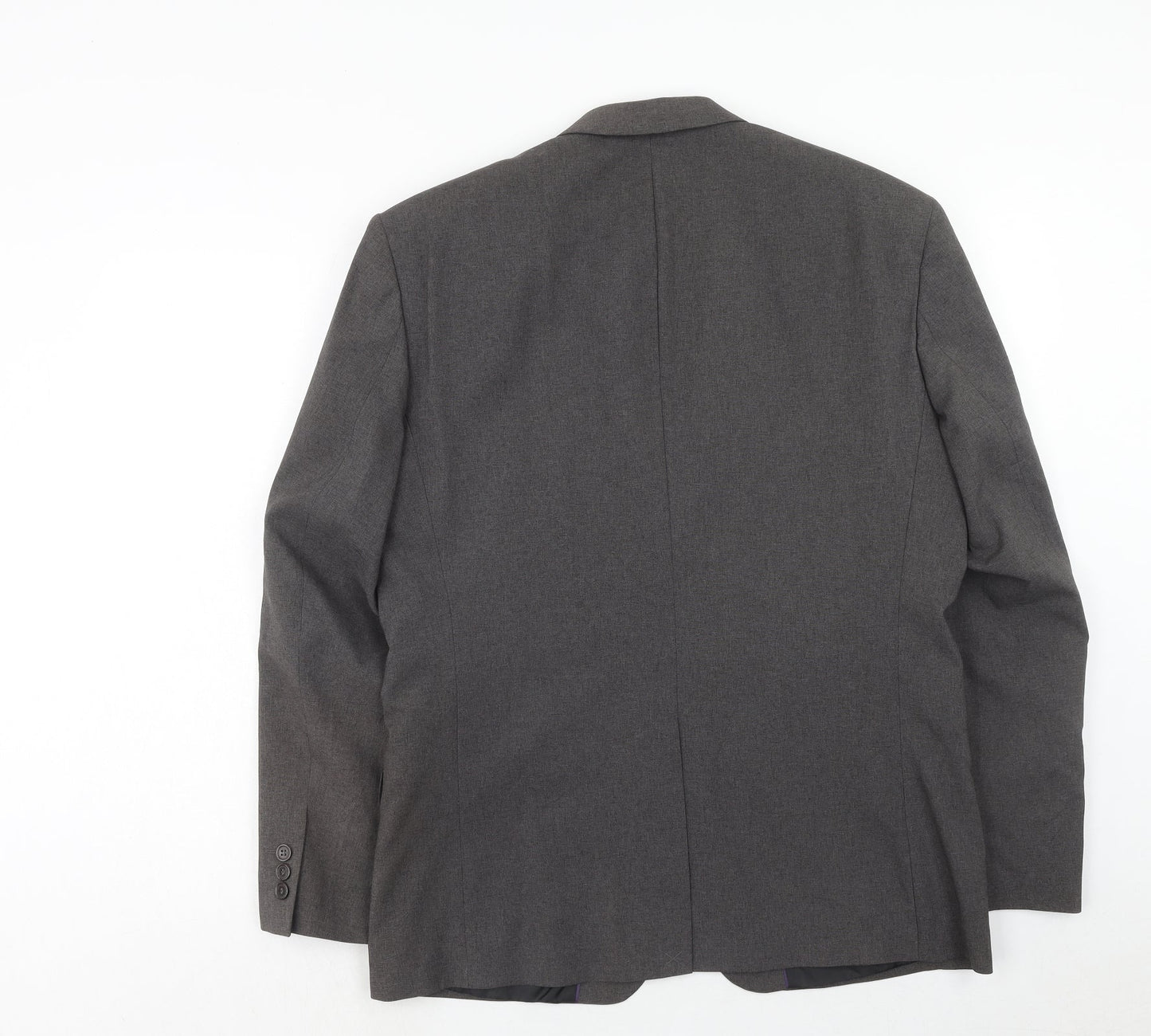 Taylor & Wright Mens Grey Polyester Jacket Suit Jacket Size 40 Regular