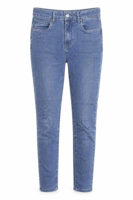 Resalsa Womens Blue Cotton Skinny Jeans Size 28 in Regular Zip