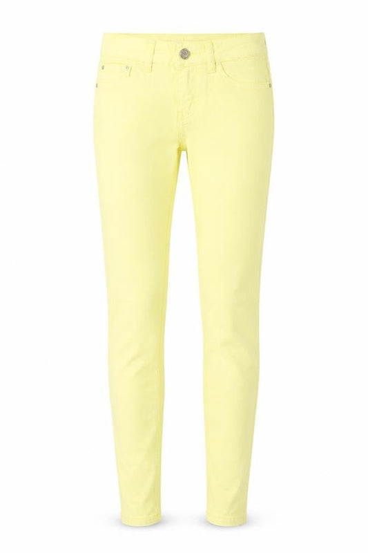 Ashley Baby Womens Yellow Cotton Skinny Jeans Size 6 Regular Zip