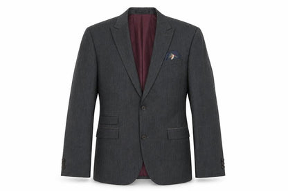 Next Mens Grey Polyester Jacket Suit Jacket Size 40 Regular