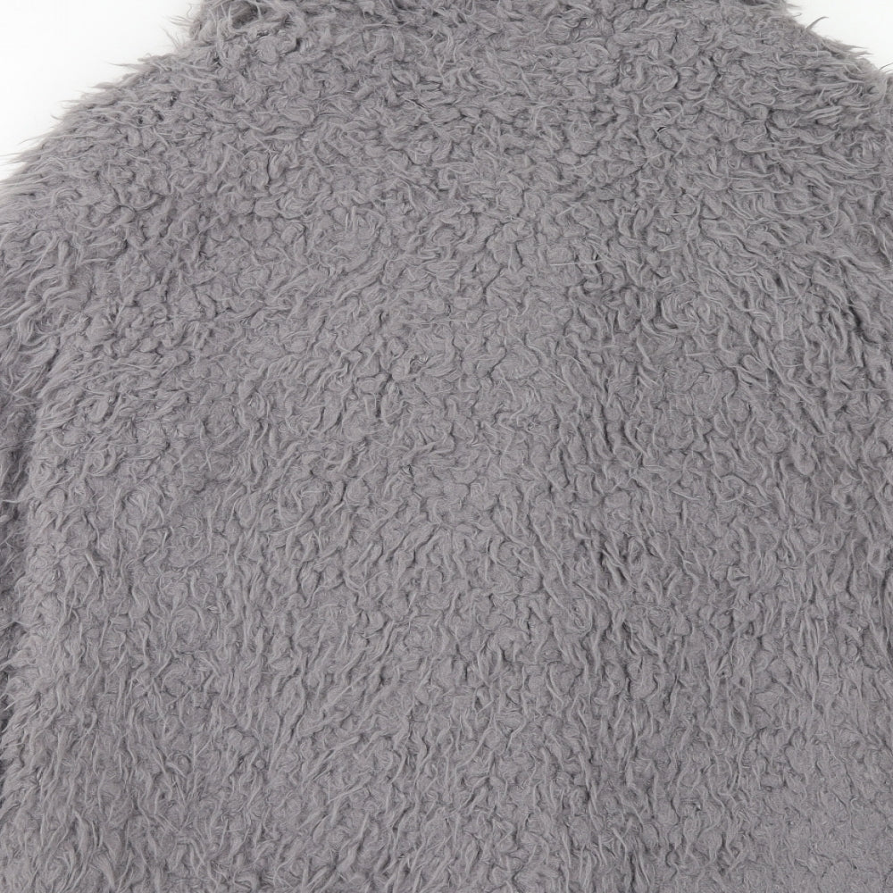 Primark Womens Grey Jacket Size 10 Zip