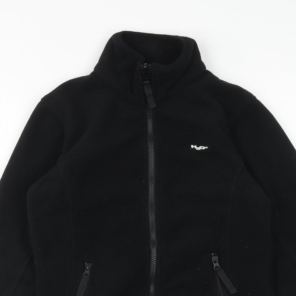 H2O Mens Black Jacket Size S Zip