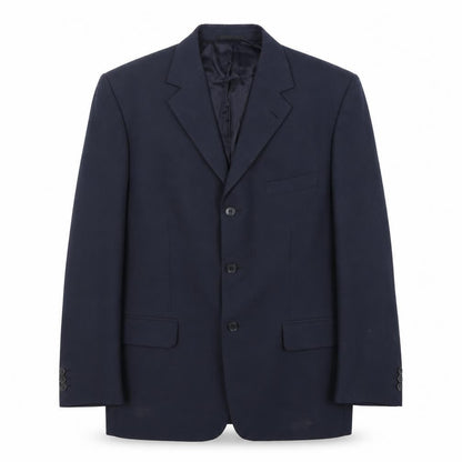 Armando Mens Blue Polyester Jacket Suit Jacket Size 44 Regular