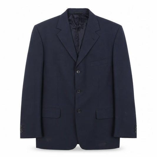 Armando Mens Blue Polyester Jacket Suit Jacket Size 44 Regular