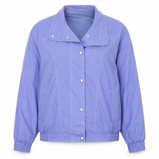 C&A Womens Blue Jacket Size 14 Snap