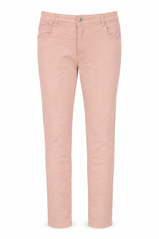 Piza Italia Womens Pink Cotton Skinny Jeans Size 33 in Regular Zip