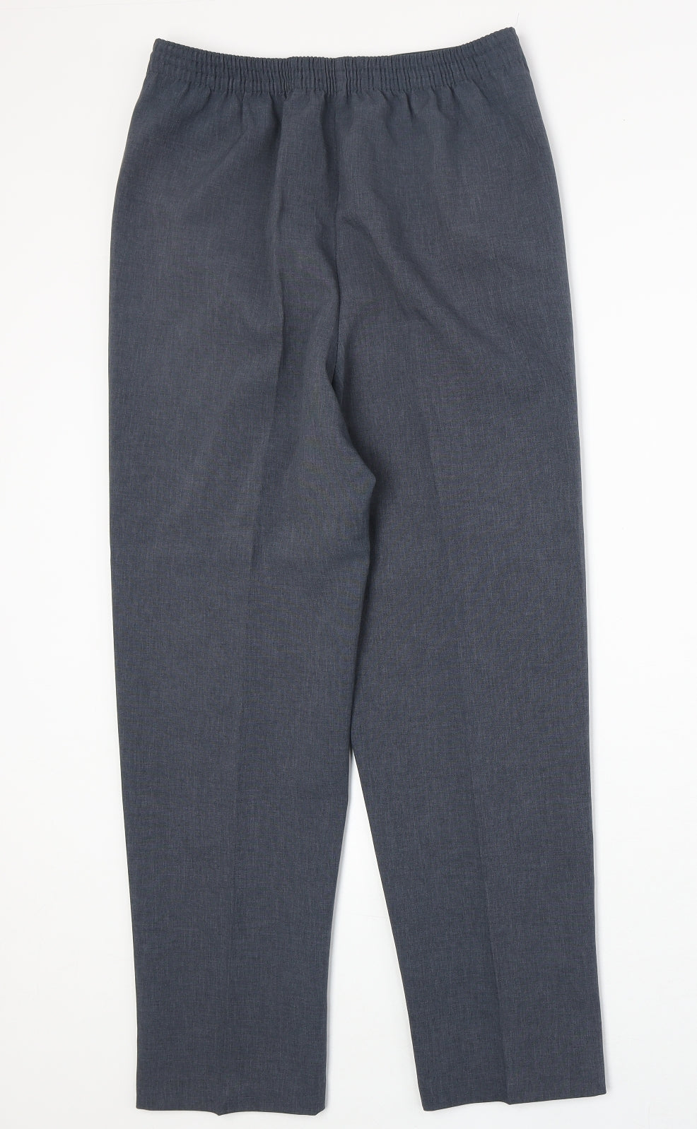 Sarika Womens Blue Polyester Trousers Size 12 Regular