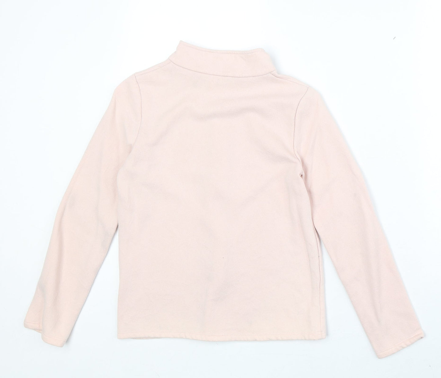 DECATHLON Girls Pink Jacket Size 12 Years Zip