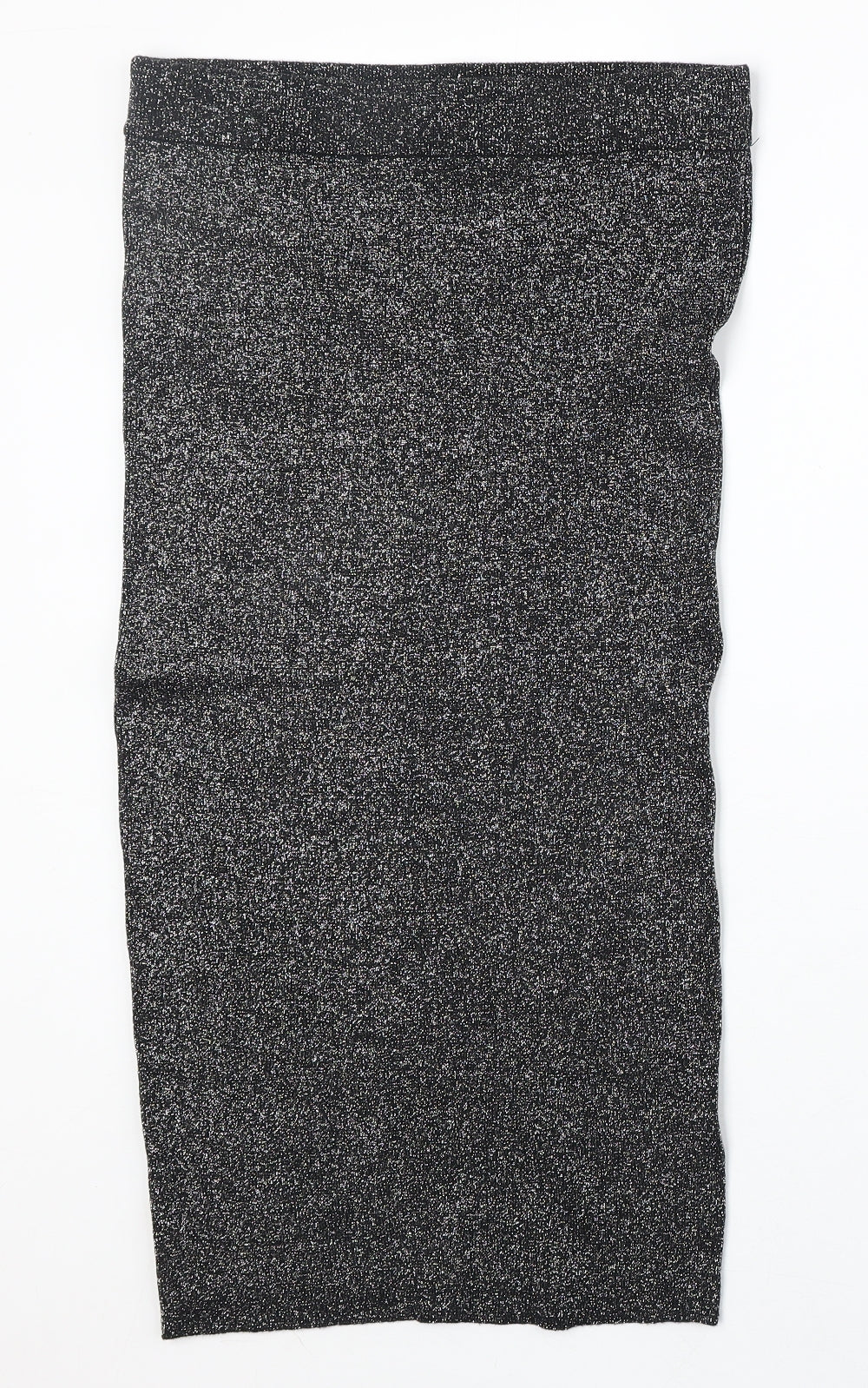 Oasis Womens Silver Viscose Bandage Skirt Size M
