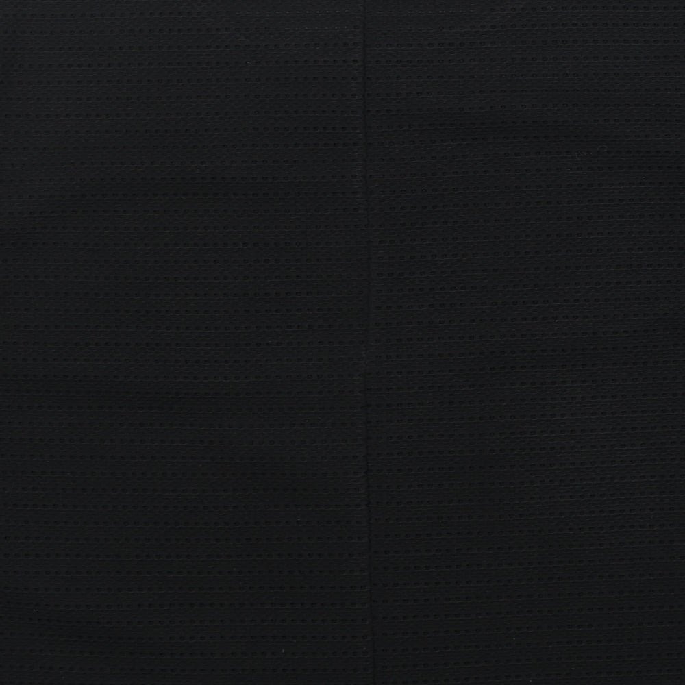 NEXT Womens Black Polyester Basic T-Shirt Size 14 Round Neck