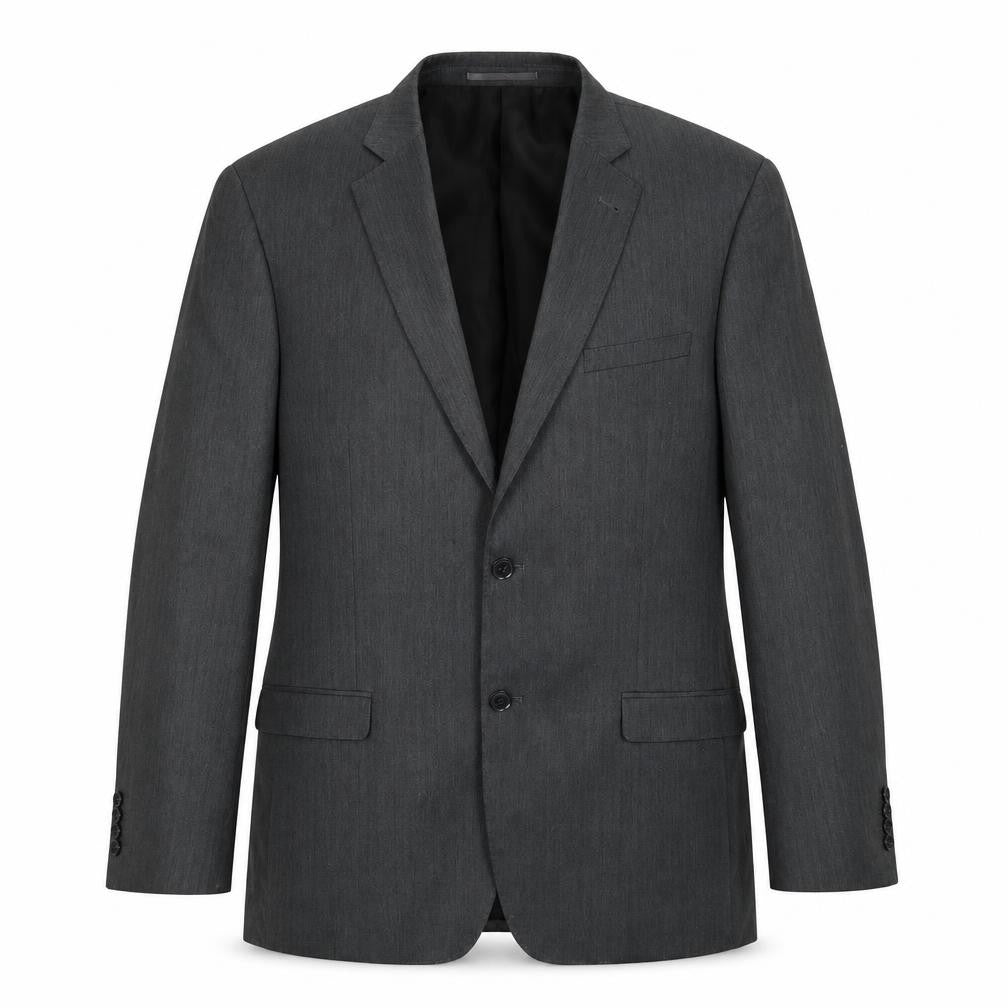 Charlton Grey Mens Grey Polyester Jacket Suit Jacket Size 42 Regular