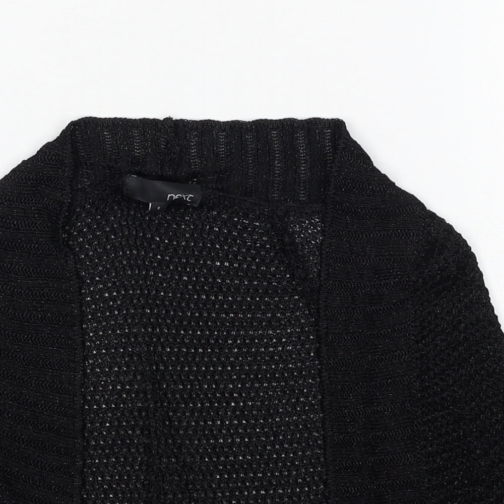 NEXT Womens Blue V-Neck Acrylic Cardigan Jumper Size S Pullover