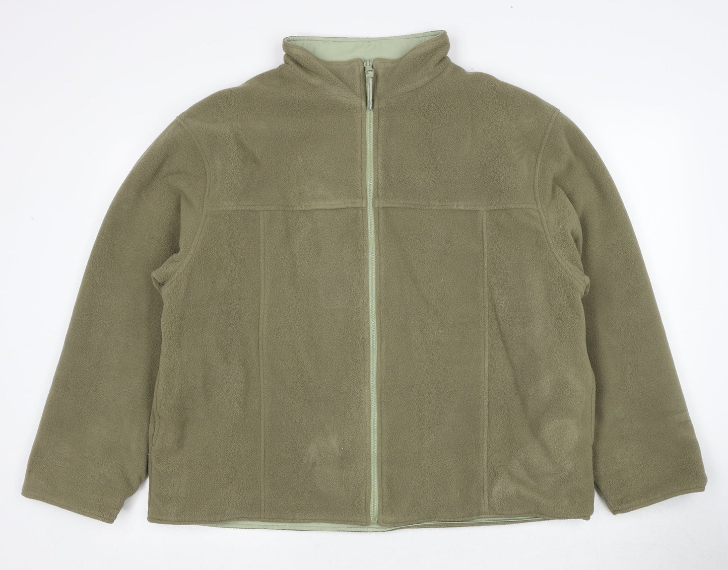 Bonmarché Womens Green Jacket Size L Zip