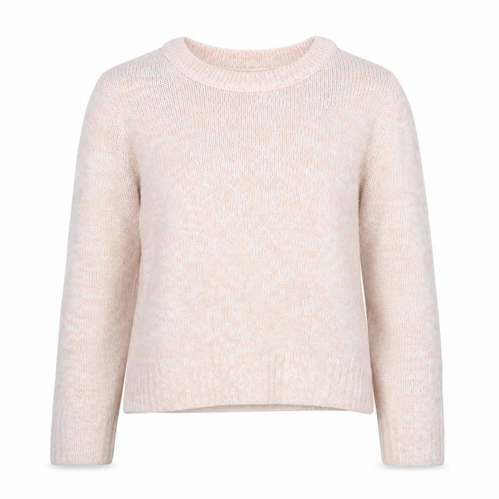 Divided by H&M Womens Pink Round Neck Acrylic Pullover Jumper Size M