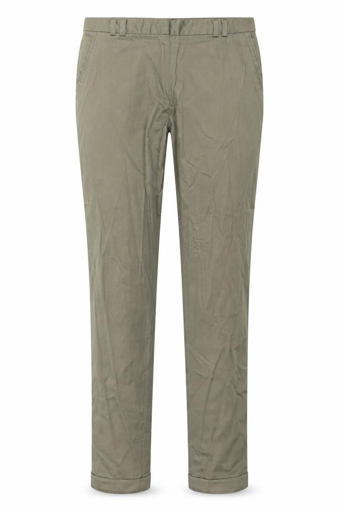 Atmosphere Womens Brown Cotton Trousers Size 8 Regular Zip