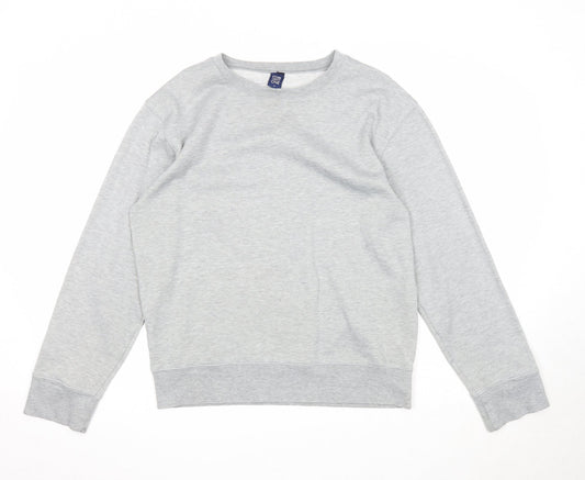 Store Twenty One Mens Grey Polyester Pullover Sweatshirt Size M