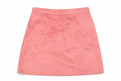 Primark Womens Pink Polyester A-Line Skirt Size 8 Zip