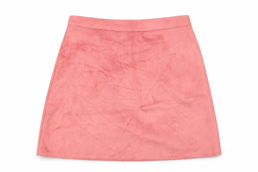Primark Womens Pink Polyester A-Line Skirt Size 8 Zip