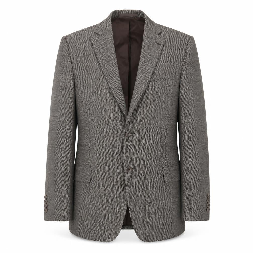 Marks & Spencer Mens Grey Polyester Jacket Suit Jacket Size 44 Regular