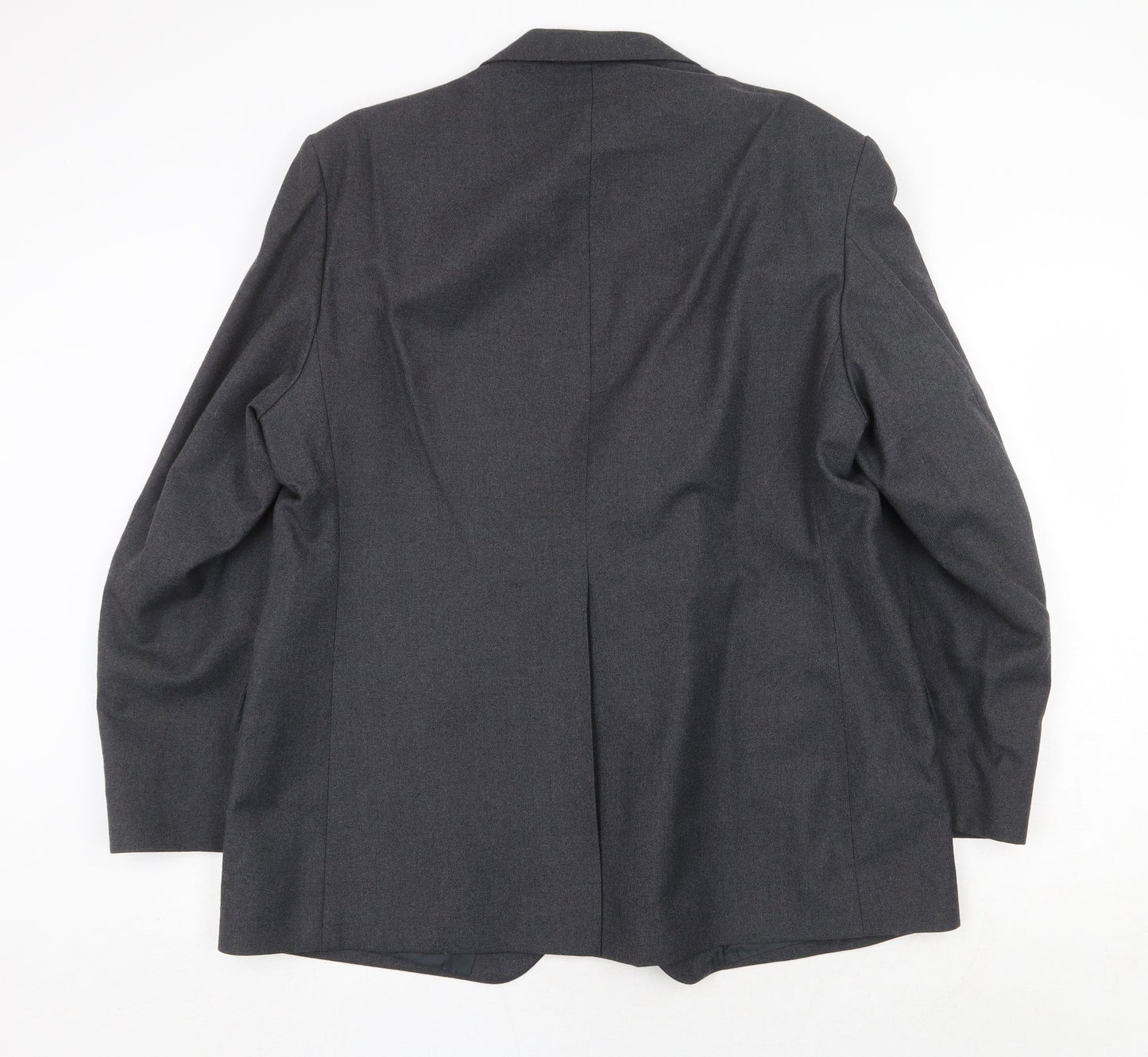 Hornes London Mens Grey Wool Jacket Suit Jacket Size 46 Regular