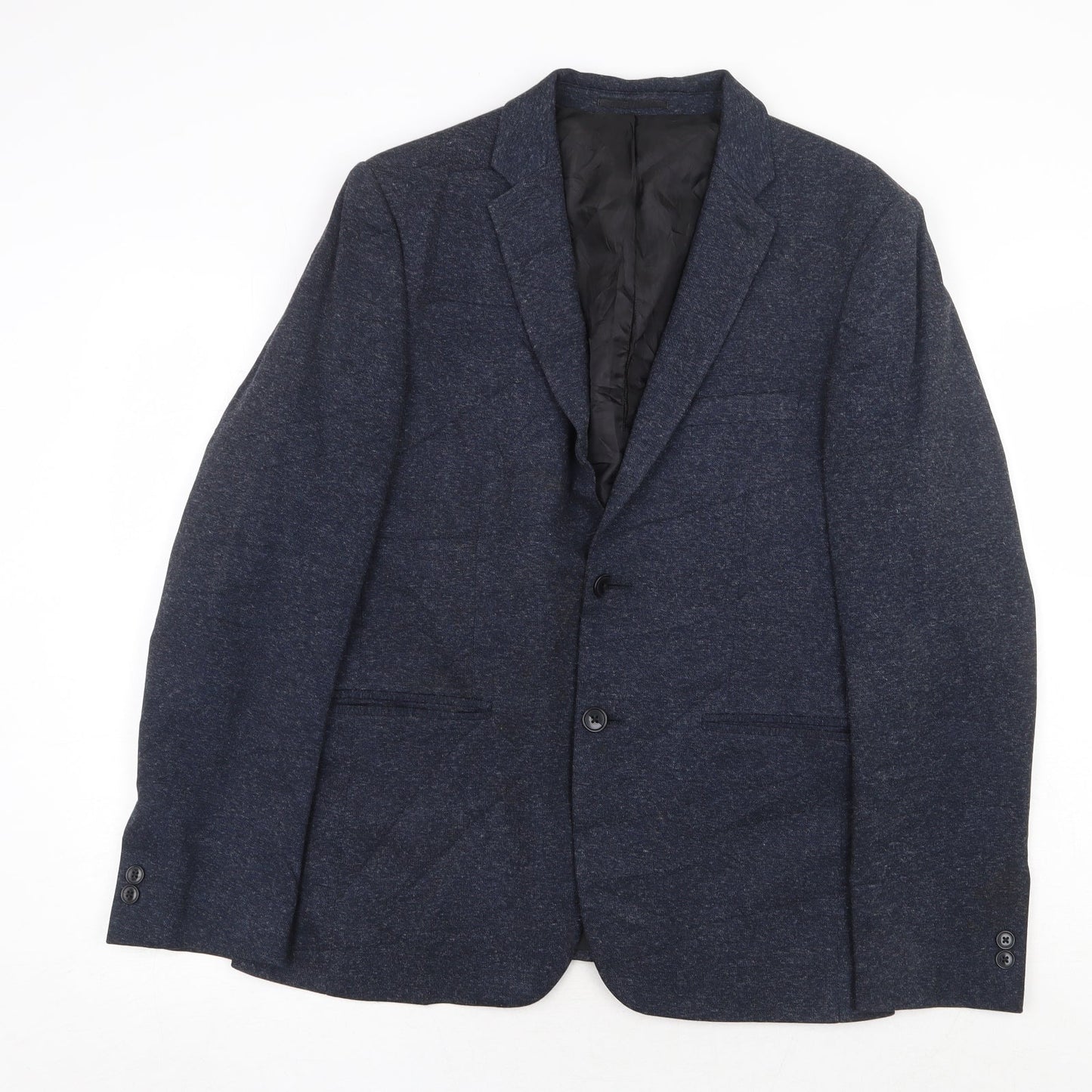 Burton Mens Blue Polyester Jacket Blazer Size M Regular