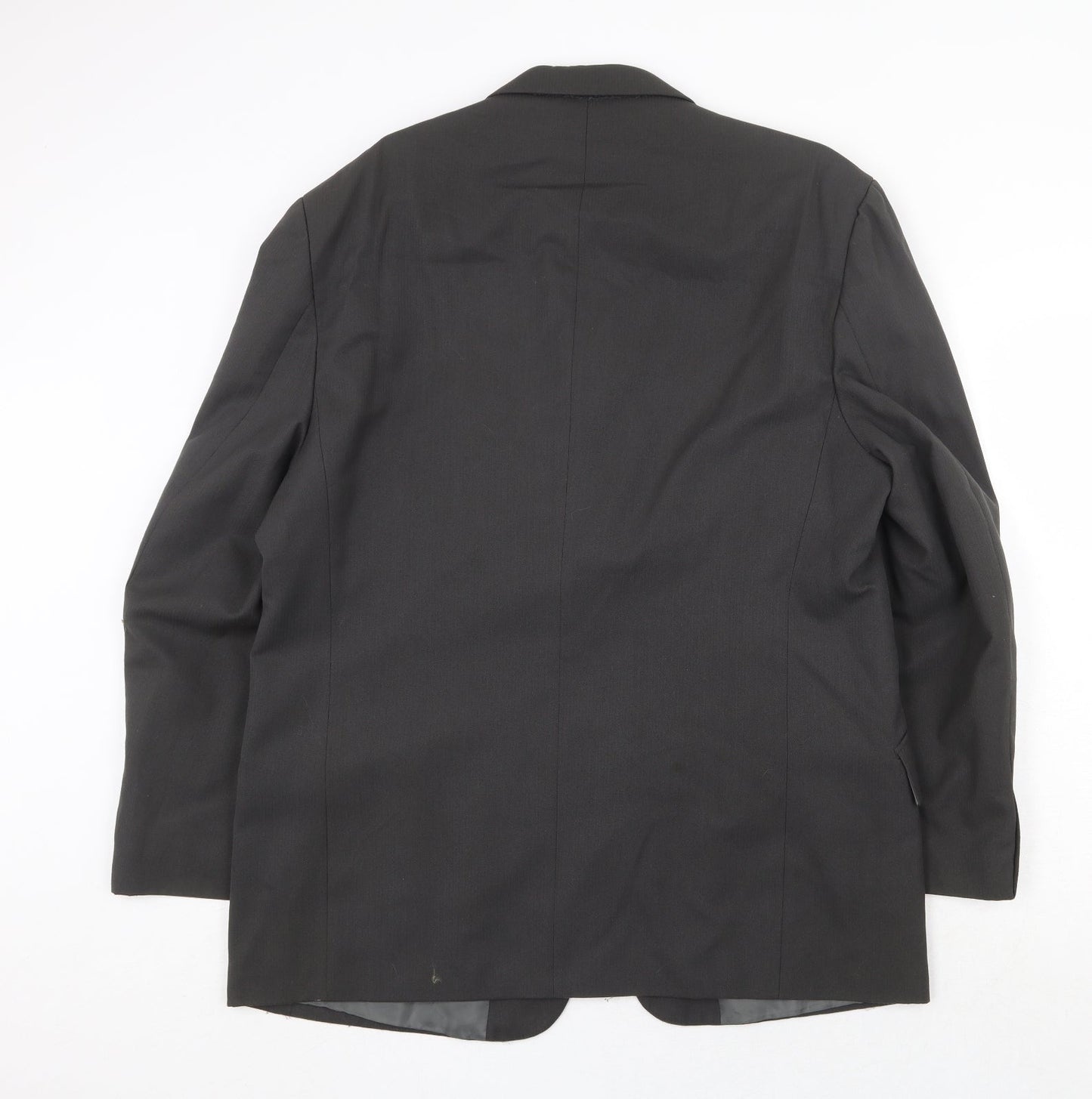 Wilson Mens Grey Polyester Jacket Suit Jacket Size 44 Regular