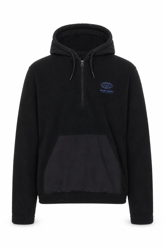 Primark Mens Black Polyester Pullover Hoodie Size XS