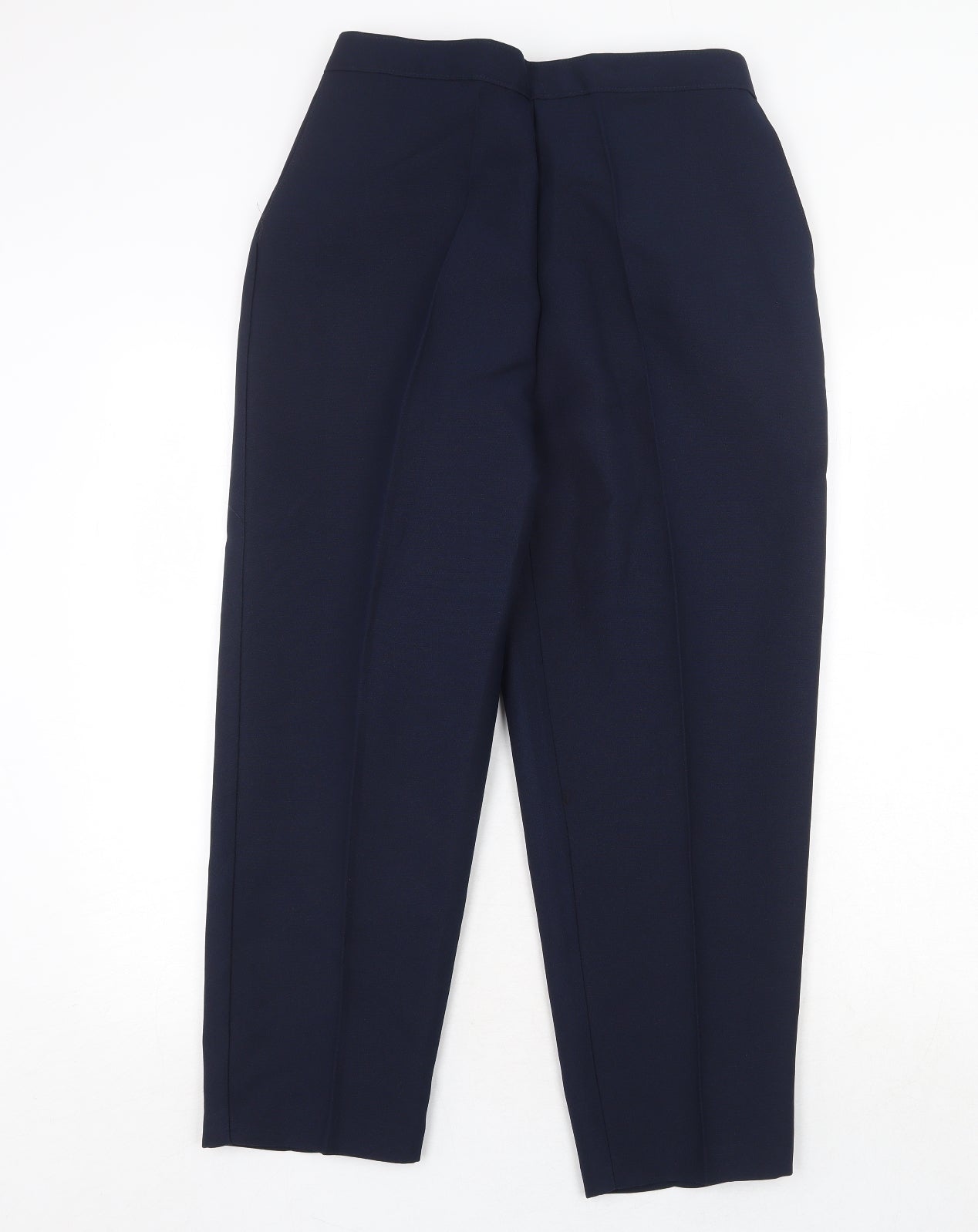 Saira of Manchester Womens Blue Polyester Carrot Trousers Size 18 Regular