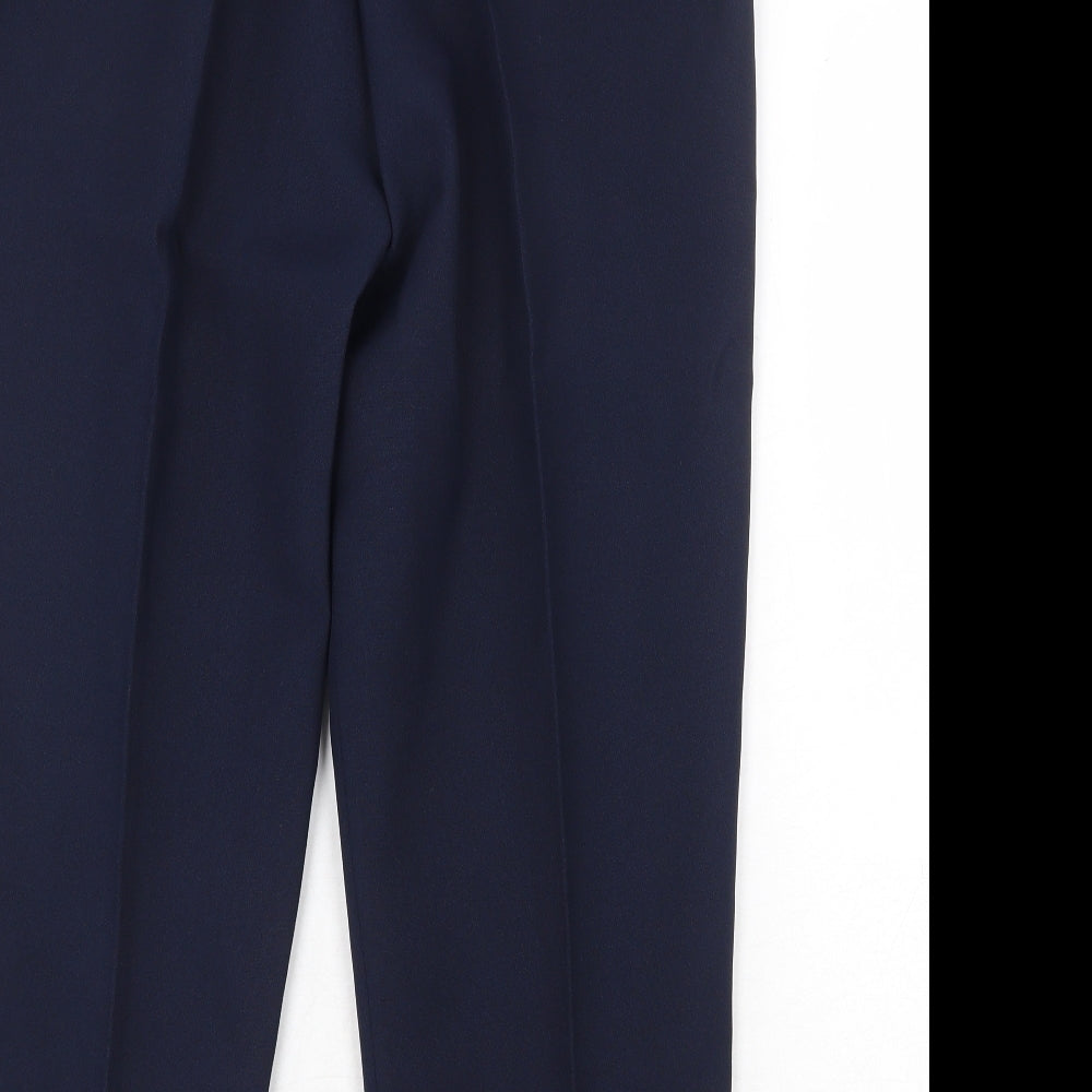 Saira of Manchester Womens Blue Polyester Carrot Trousers Size 18 Regular