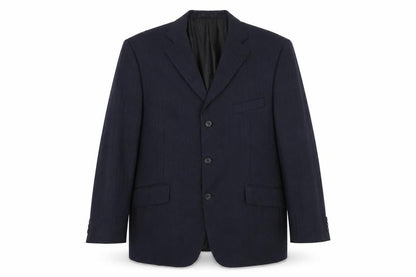 Impressions Mens Blue Wool Jacket Suit Jacket Size 42 Regular