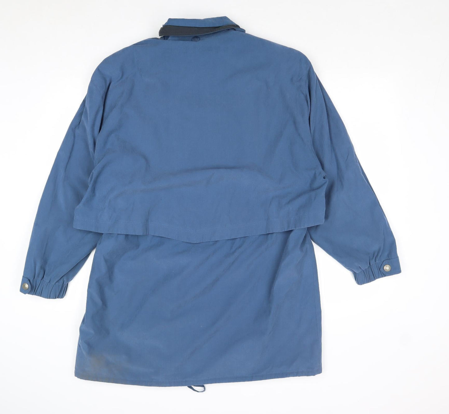 Sailing Womens Blue Overcoat Coat Size 16 Zip