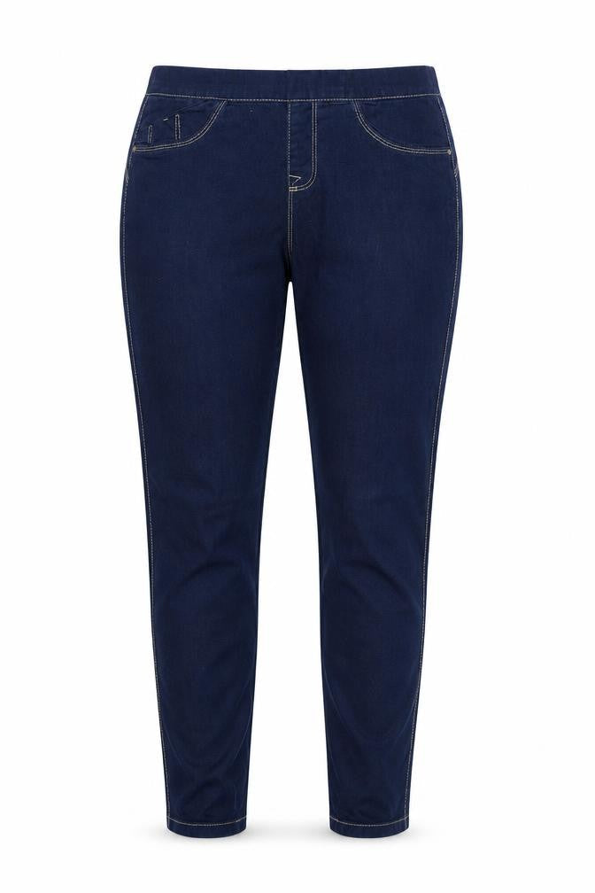 Denim & Co. Womens Blue Cotton Jegging Jeans Size 12 Regular