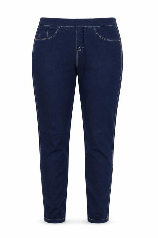 Denim & Co. Womens Blue Cotton Jegging Jeans Size 12 Regular