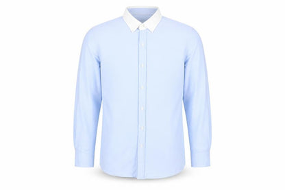 Very Boys Blue 100% Cotton Basic Button-Up Size 10 Years Collared Button
