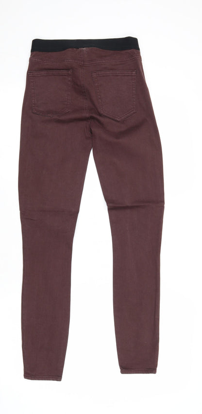 Gap Womens Purple Cotton Jegging Jeans Size 25 in Regular