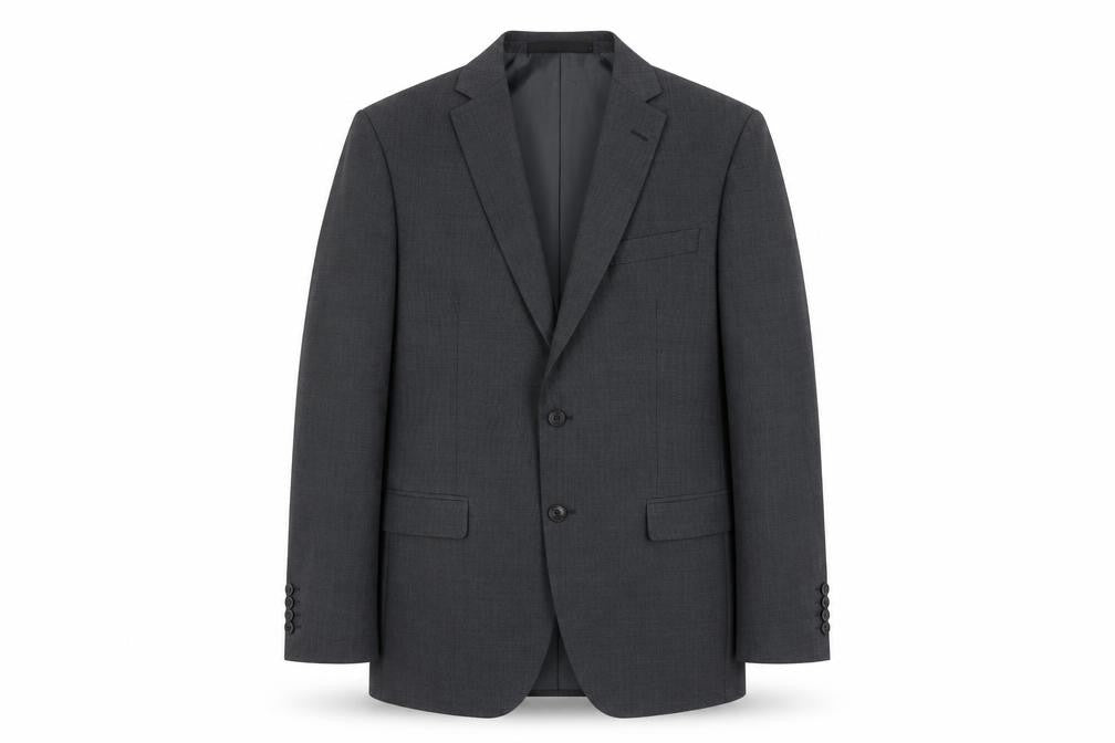 Marks & Spencer Mens Grey Wool Jacket Suit Jacket Size M Regular
