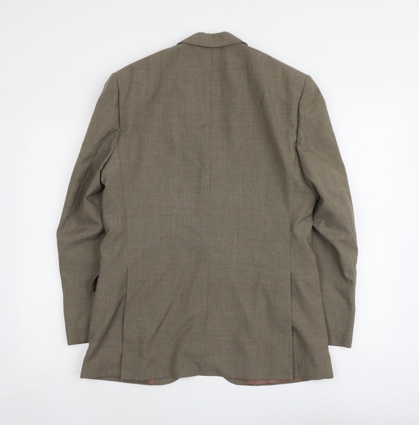 Varteks Mens Beige Polyester Jacket Suit Jacket Size S Regular